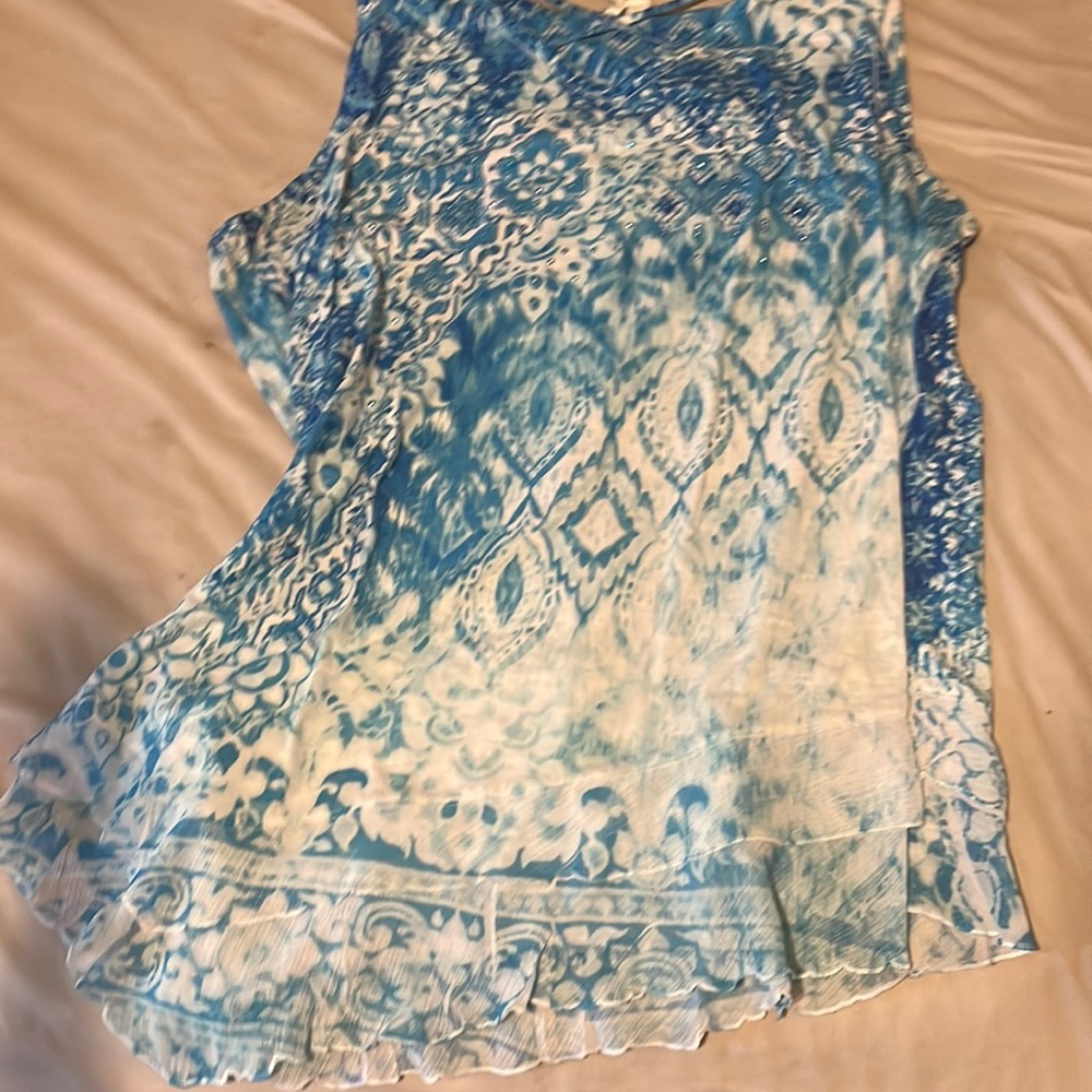 Blue blouse